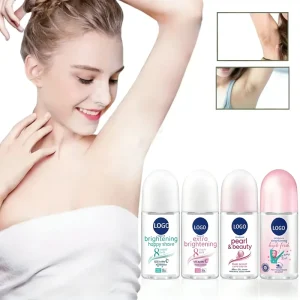 10 Second Underarm Whitening Deodorant Roll on Liquid Herbal Fragrance Antiperspirant Quick Brightening Skin Care OEM