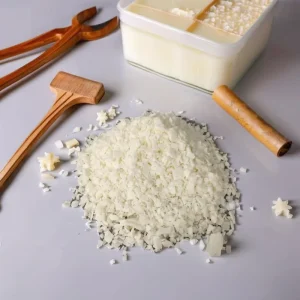 100% Natural Soy Wax Flakes Bulk for Scented Candle Making and Wax Melts DIY Fragrance Hand Craft Material