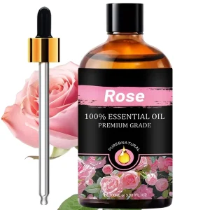 100% Pure Cold Pressed Skin Softening Soothing Rose Oil 100ml Eco Friendly Bulk for Bath & Skin Care
