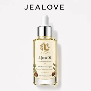 100% Pure Jojoba Oil Steam Distilled Pure Essential Oil Herbal Floral Aroma Liquid Wax Carrier Oil for All Skin Types