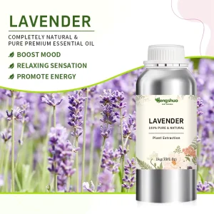 100% Pure Natural Lavandula Angustifolia Scent Aromatherapy Oil Organic Lavender Essential Oil Fragrance for Sleep