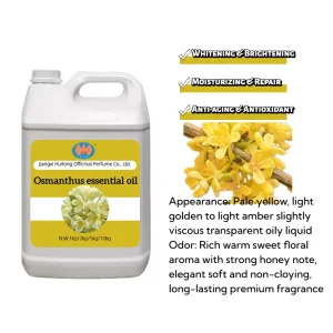 100% Pure Osmanthus Essential Oil Liquid Moisturising Sweet Scent for All Skin Types & Hair Care Bulk Price