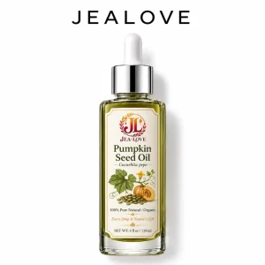 100% Pure Pumpkin Seed Oil Cold Pressed Carrier Oil for Skin Care Massage