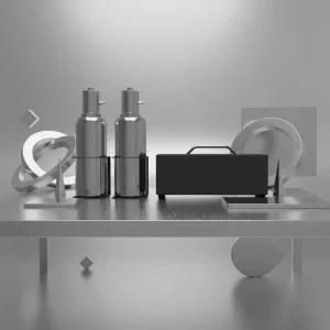 1000ml*2 Capacity Electric Metal Aromatherapy Machine 10000m3 Large Area Central Fresh Air Conditioning App Controlled Waterless
