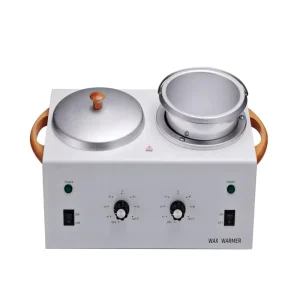 1000ml Double Pot Professional Wax Warmer Quick Melt for Hair Removal Salon SPA Self Waxing with Plug