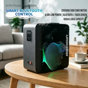 1000ml Waterless HVAC Essential Oil Diffuser Freestanding APP Control Scent Air Freshener for Home Commercial