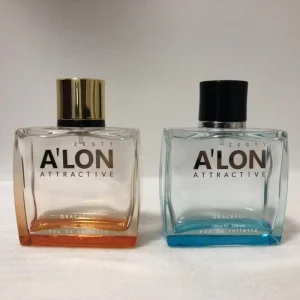 100ML Women’s Parfum Cologne Fresh Designer Perfume with Screen Printing Glass Bottle