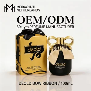 100Ml Eau De Parfum Ladies Elegant Ribbon Spray Perfume