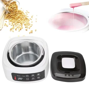 100W 500ml Electric Portable Wax Heater for Body Face Bikini Legs Hard Soft Wax Hair Removal Home Salon Use Portable Wax Heater