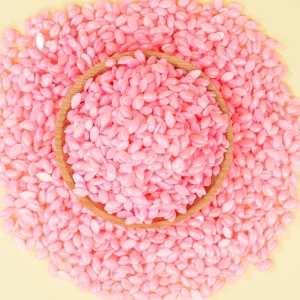 100g Low Melting Point Wax Bead in Rain Drop Shape Strong Viscosity Hair Removal Hard Wax Beans