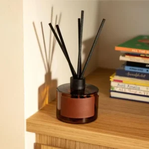 100ml 120ml 150ml Reed Diffuser Gift Set Luxury Amber Reed Diffusers Glass Bottle Fragrance Reed Diffuser Bottle With Sticks