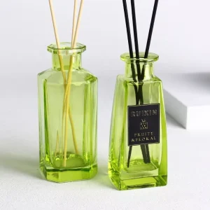 100ml 150ml Unique-Shaped Reed Diffuser Glass Bottle with Cap