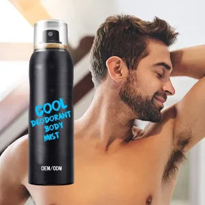 100ml Body Deodorant Spray Alcohol Free Antiperspirant