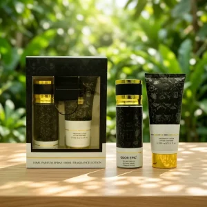 100ml Body Mist Set Cream Gift Set Men Fragrance Dubai Luxury Body Lotions Long Lasting Charming Perfume for Men