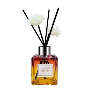 100ml Clear Glass Reed Diffuser Bottle Eco Friendly Household Empty Multi Scent Fragrance Diffuser Air Freshener Vessel Home