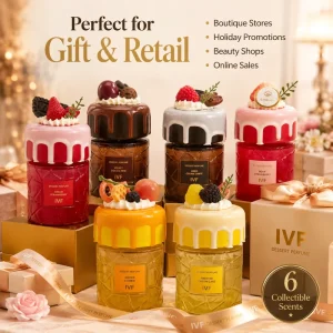 100ml Dessert Perfume Collection Sweet Gourmand Fragrance Cake Shape Bottle Long Lasting Body Perfume
