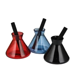 100ml Eco Friendly Alcohol Free Paraben Free Engraved New Design Conical Flask Home Fragrance Black Reed Diffuser Wood Glass