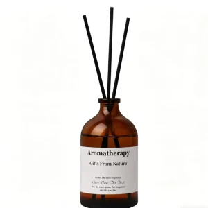 100ml Eco-Friendly Glass Aromatherapy Essential Oil Diffuser Bottle with Nordic Home Decor Design