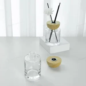100ml Empty Fragrance Container Glass Reed Diffuser Bottle Large for Home Aroma Therapy Oil Custom Logo OEM ODM Service