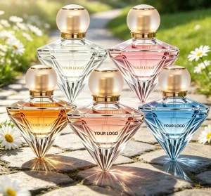 100ml Fruity Scent Women’s Custom Private Label Perfume Gift Set Glass Bottle Daily Use Long Lasting