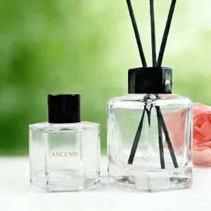 100ml Hexagon Glass Reed Diffuser Bottle