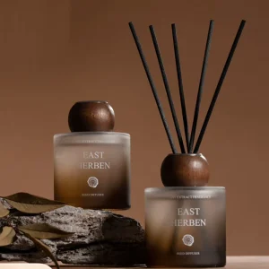 100ml Home Long lasting Fragrance Fragrance Indoor Rattan Incense Reed Diffuser Set