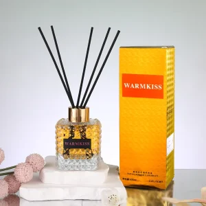 100ml Hotel Scent Reed Diffuser Set Flameless Air Freshener & Home Fragrance OEM ODM Factory Direct Supply