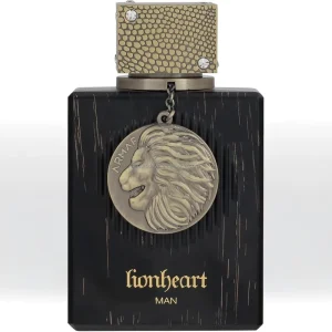 100ml Lion Heart Arabic Perfume Unisex Eau De Parfum Spray Long Lasting Natural Floral Musk Patchouli Mint Vanilla Body Mist