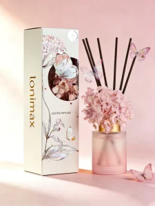 100ml Liquid Flower Diffuser Botanical Reed Diffuser Eco Friendly Home Decor Air Freshener
