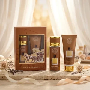 100ml Men’s Perfume Spray Set Long Lasting Fragrance Luxury Body Lotion Perfume Gift Set Woody Scent Natural Fragrance
