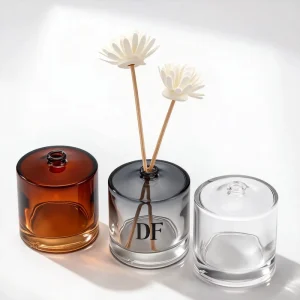 100ml Reed Diffuser Glass Bottle Custom Color Empty Cylinder for Home Decoration