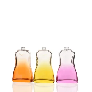 100ml Transparent Screen Printed Perfume Refillable Pump Sprayer Gift Set Reed Diffuser Personal Fragrance