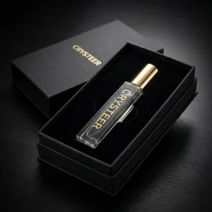 10ml Luxury Glass Square Perfume Spray Bottle Frost Hot Stamping Eco friendly Recyclable Custom Aluminum Cap Reed Diffuser