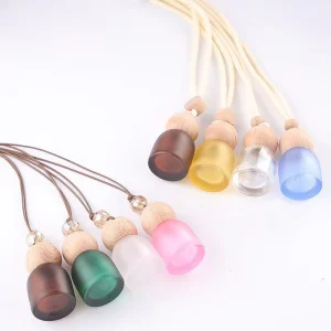 10ml Luxury Mini Clear Car Air Perfume Bottle Hanging Empty Air Freshener Car Perfume Diffuser Bottle