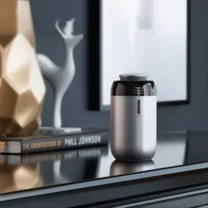 10ml Metal Texture USB Powered Leak Proof Waterless Essential Oil Aroma Diffuser for Home and Car