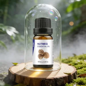 10ml Plant-Derived Oil-Soluble Nutmeg Aromatherapy Essential Oil for Massage and Skin Care