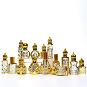 10ml Small Glass Essential Oil Bottle Mini Perfume Bottle with Spray Pump Roller Ball Dropper