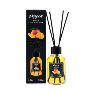110ml Lead Free Reed Diffuser with Essential Oil Long Lasting Air Freshener for Home & Hotel Bathroom