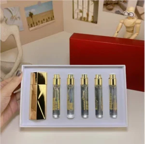 11ml*5pcs Parfum Spray Gift Box Branded Mini Perfume Samples Long Lasting Premium Travel Size Perfume Set for Women Factory