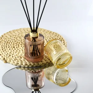 120ml 4oz Colored Round Glass Reed Diffuser Bottle