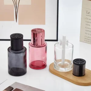 120ml Colored Empty Glass Reed Diffuser Bottle with Cap