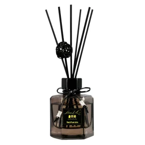 120ml Eco Friendly Decorative Glass Reed Diffuser Aroma Sticks with Multi Scent for Hotel Bedrooms