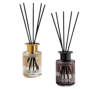 120ml Glass Reed Diffuser Bottle with Cork Seal and Reed Sticks