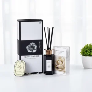 120ml Reed Diffuser Gift Set Alcohol Free Eco Friendly Home Decor Perfume Oil Long Lasting