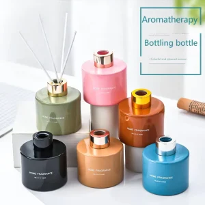 120ml Refillable Glass Reed Diffuser with Fragrance