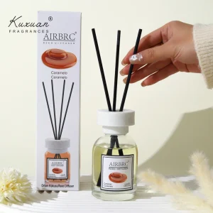 120mlHot Sales Reed Diffuser Set Luxury Natural Essential Oil Aroma Perfume Fragrance for Home Bedroom Office Air Freshener
