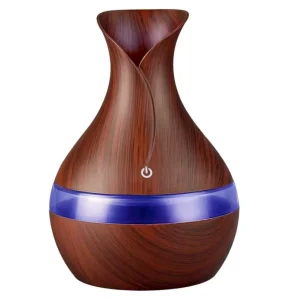 130ml Electric Ultrasonic Aroma Diffuser and Humidifier with LED Lamp for Essential Oils