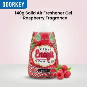 140g Eco Friendly Non Toxic Air Fresh Gel Deodorizer Bottle Raspberry Fragrance Easy Use Multi Purpose 30 60 Days