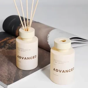 150ML Fireless Aroma Diffusers White Glass Bottle Perfume Diffusers Air Freshener for Home Aromatherapy Gift