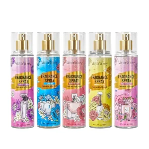 150ML Womens Perfume Alcohol free Long Lasting Eau De Parfum Freesia & Jasmine Rose Scented Body Spray Perfume Set